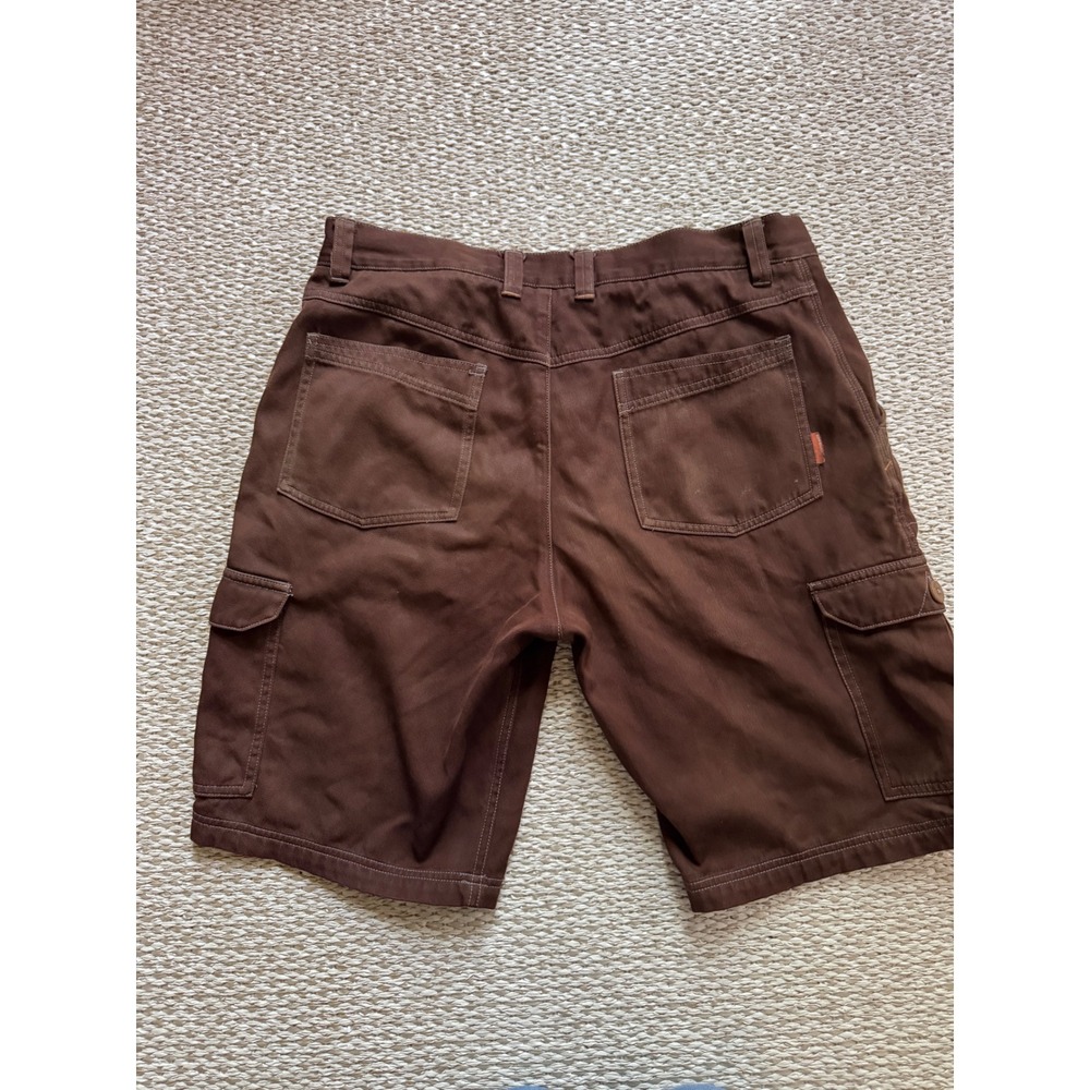 Icebreaker Mens Merino Wool Cargo Shorts Brown Size 32 Hiking Outdoor Casual - Picture 4 of 6